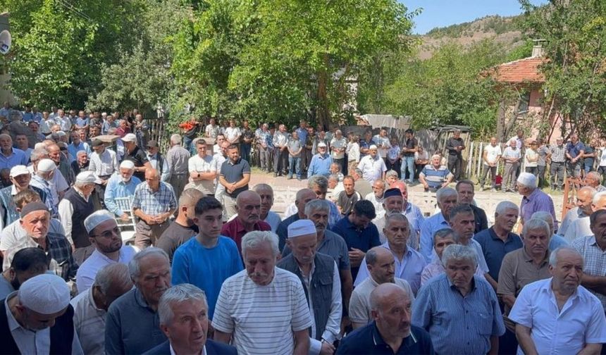 Kastamonu’nun ilçesinde yağmur duasına çıktılar