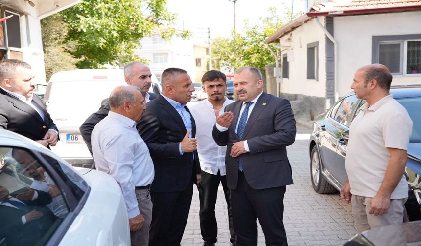 AK Parti Kastamonu Milletvekili Halil Uluay, Kalecik'de