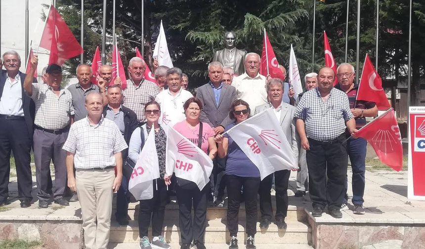 CHP'nin 102. kuruluş yıl dönümü Hanönü'de kutlandı