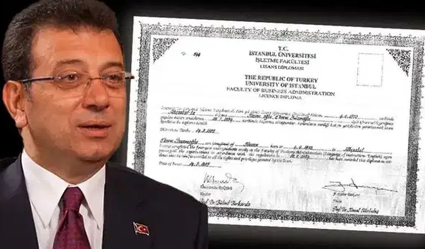 Ekrem İmamoğlu 'Sahte Diploma' Davasında Hakim Karşısında: 'Bu Davanın Muhatabı Ben Değilim'