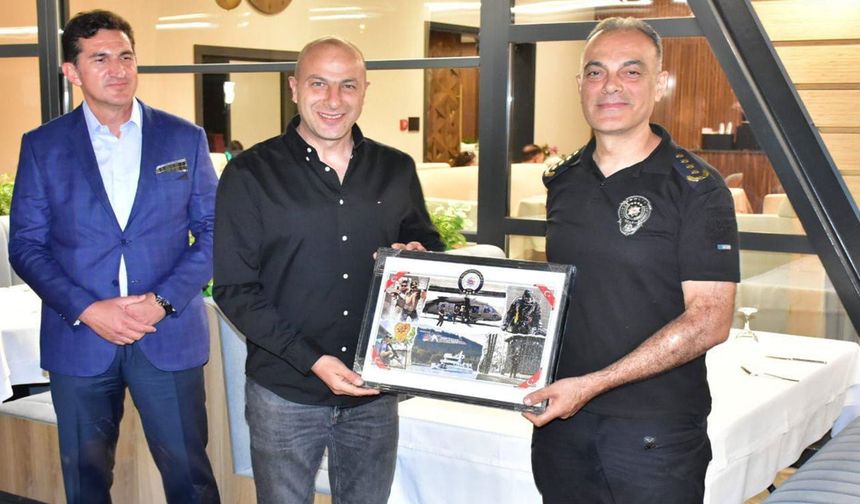 Kastamonu’nun yeni İl Emniyet Müdürüne veda