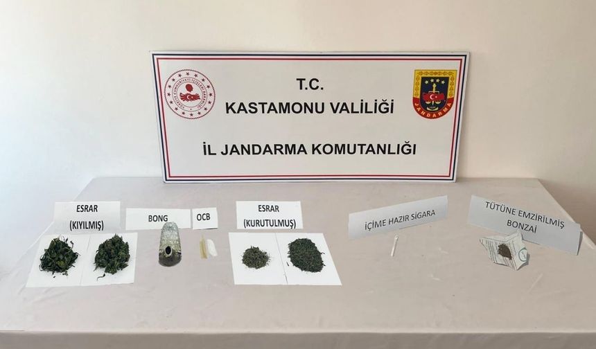 Kastamonu Merkez ve Taşköprü’de uyuşturucu operasyonu: 2 Gözaltı!