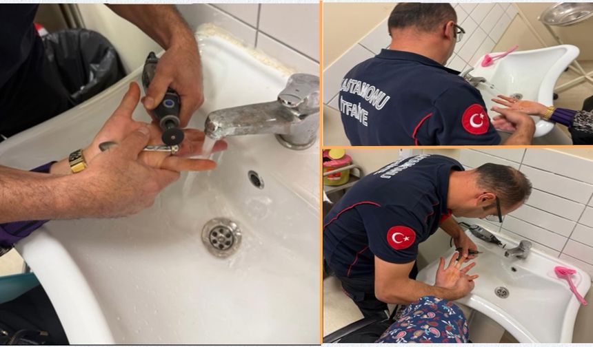 Kastamonu’da 'Yüzük Operasyonu': İtfaiye Müdahale Etti