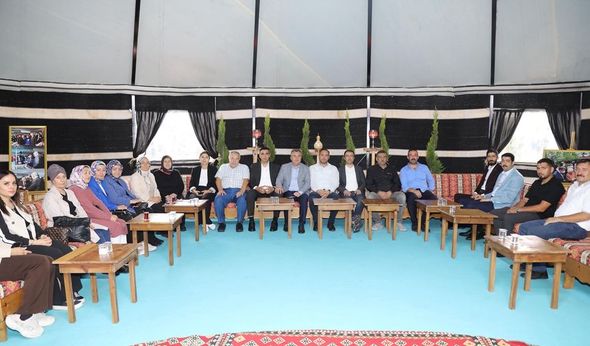 Kastamonu'nun eski ilçe kaymakamından belediye başkanına ziyaret