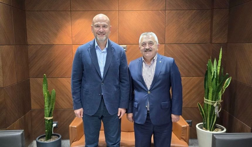 Kastamonu’nun İlçe Belediye Başkanı Kaya’dan Süleyman Soylu’ya Ziyaret