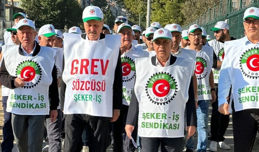 Şeker Fabrikası'nda grev sona erdi, anlaşma sağlandı
