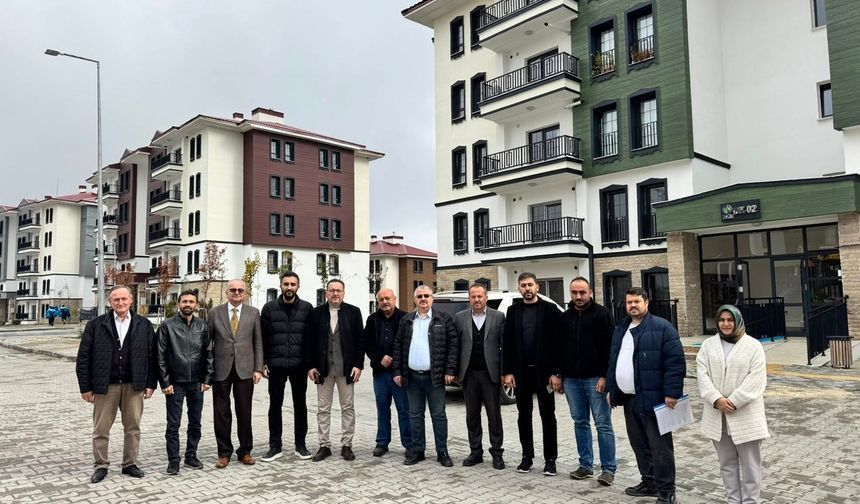 Sevgilioğlu, TOKİ alanını gezdi: Kastamonu’da TOKİ seferberliği