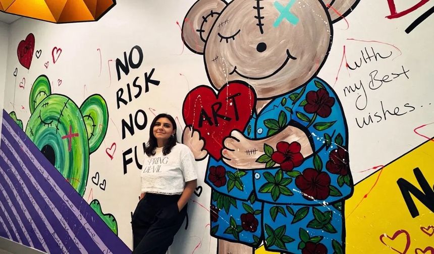 Kastamonulu sanatçı Dubai’nin duvarlarına imzasını attı