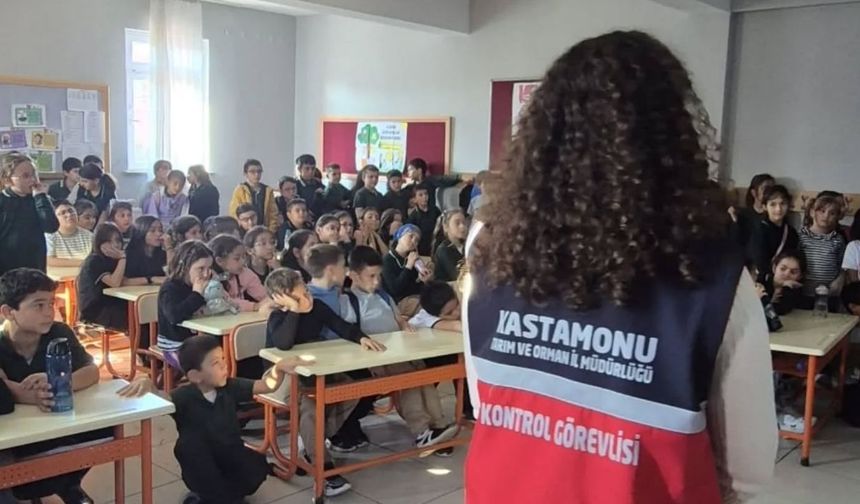 Kastamonu’da miniklere büyük ders: ‘Gıdana değer ver, israf etme!’