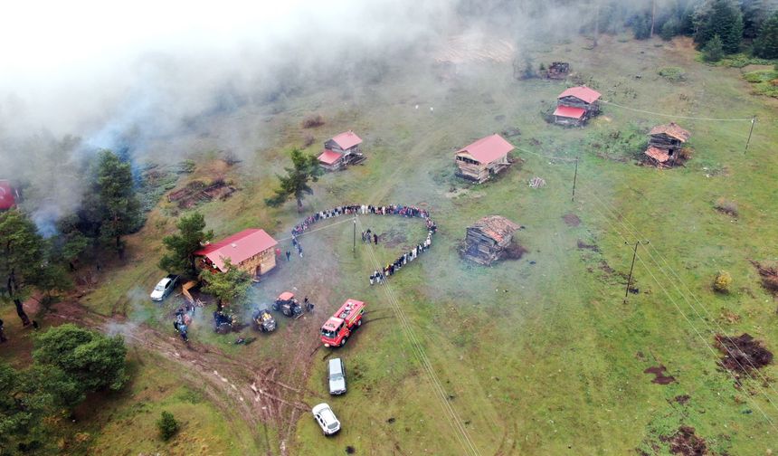 Kastamonu'nun eşsiz manzaralı yaylasında Cumhuriyet Bayramı coşkusu yaşandı!