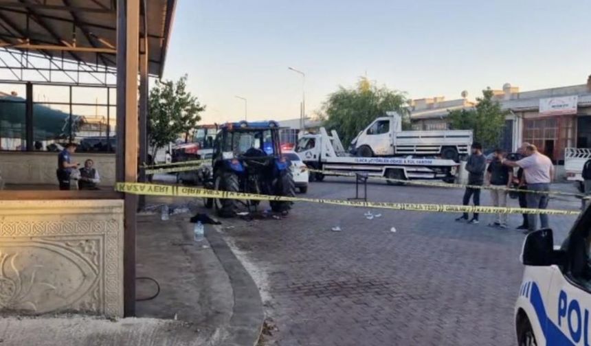Sanayi Sitesinde Feci Anlar: Traktör Tamiri Felakete Dönüştü