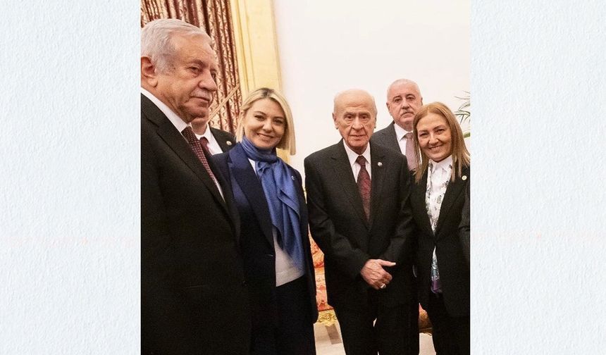 Kastamonu Milletvekili Ekmekci, Devlet Bahçeli ile TBMM’de Buluştu