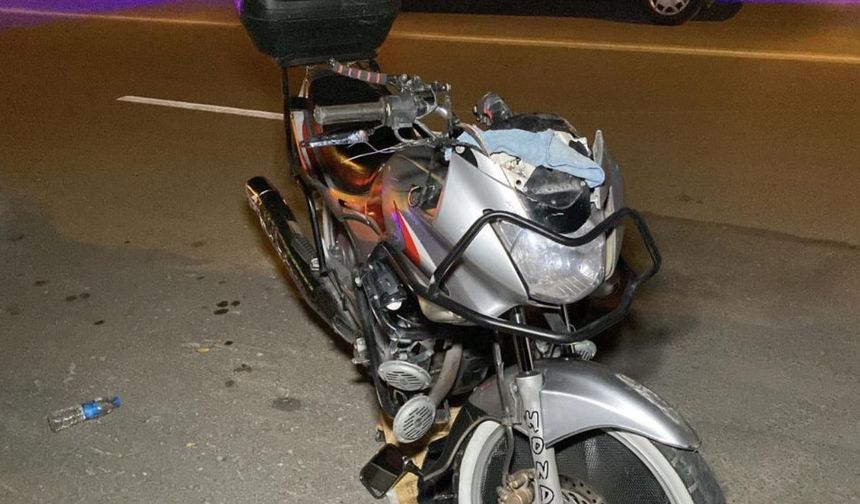 Son dakika: İki motosiklet birbirine girdi, 1 yaralı