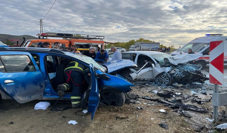 Taşköprü Kastamonu karayolunda can pazarı: 1 ölü, çok sayıda yaralı var!