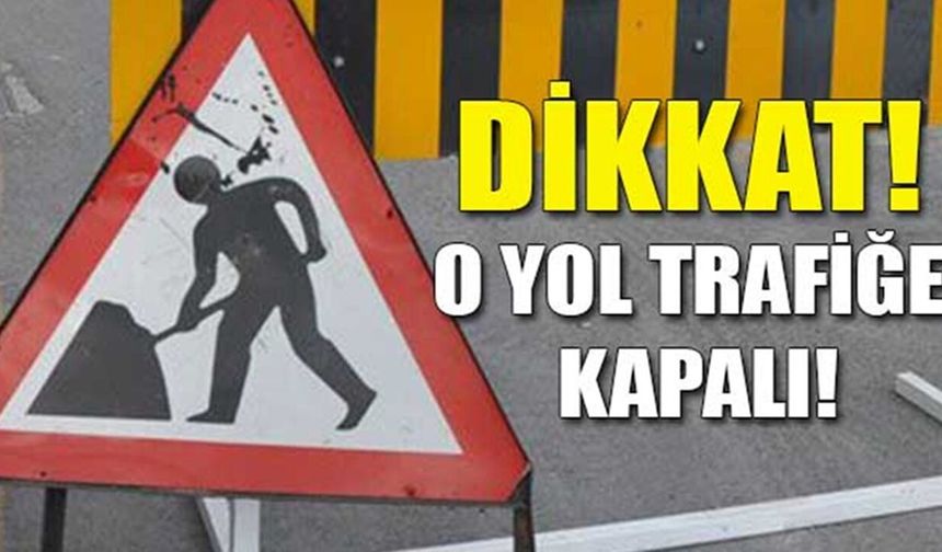 Son dakika: Kastamonu’da bu cadde 1 hafta trafiğe kapalı!