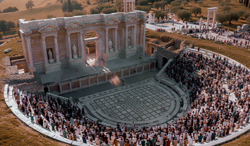 2 bin yıllık tarih Taşköprü'de yeniden canlandırıldı