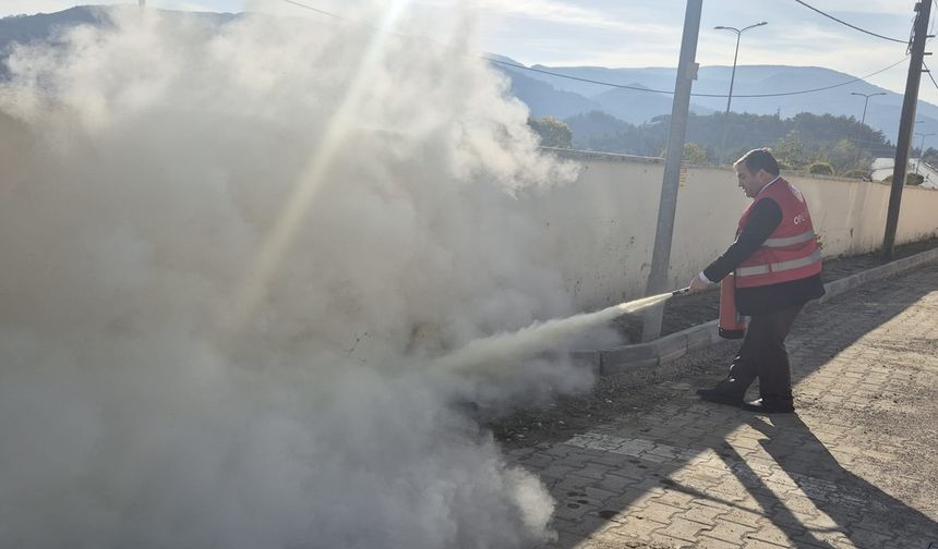 Hanönü Devlet Hastanesinde Yangına Müdahale!