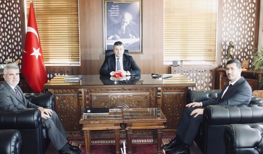 Kahramanmaraş’tan Kastamonu’ya: Kaymakam Uçar Yeni Müftüyü Kabul Etti