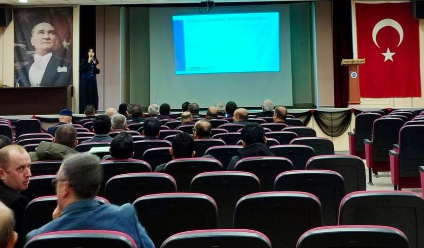 Kastamonu'da tütün bağımlılığı eğitimi verildi