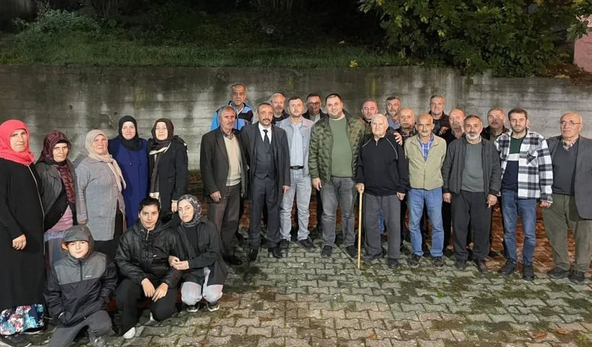 Kastamonu'nun ilçesindeki köyde sorunlar ve talepler masaya yatırıldı