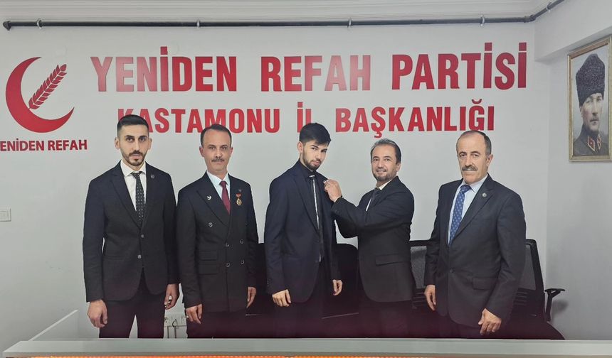 Yeniden Refah Partisi Taşköprü İlçe Gençlik Kolları Başkanı Belli Oldu