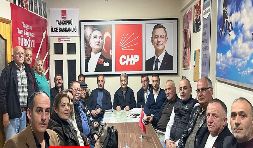 CHP Taşköprü İlçe Başkanlığı’nda Yeni Dönem Görev Dağılımı