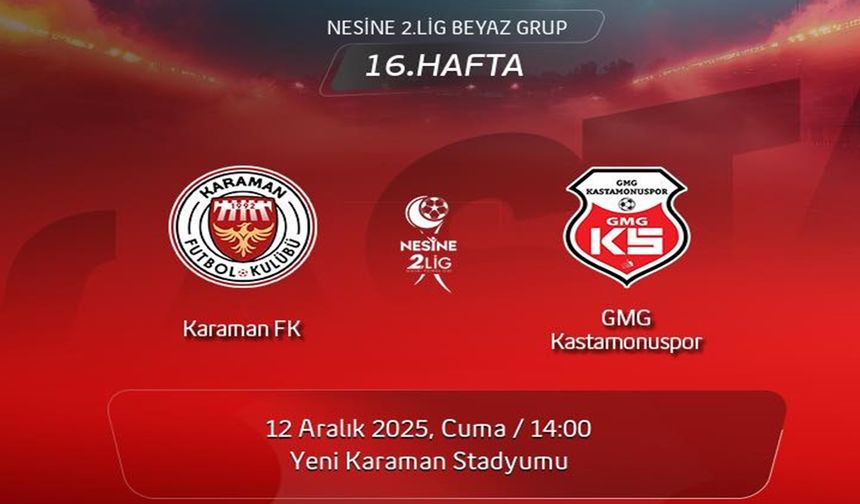 GMG Kastamonuspor, Karaman Deplasmanında