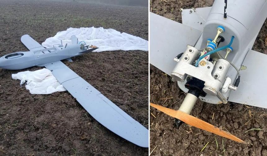 Çiftçiler fark etti, ekipler harekete geçti: Bir İHA daha düştü