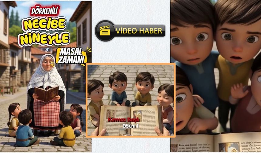 Kastamonu’da ‘Dörkenili Necibe Nine’ çocuklara masal okuyacak