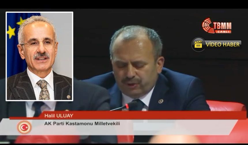 TBMM'nde konuşan Milletvekili Uluay, Taşköprü yolunu gündeme getirdi