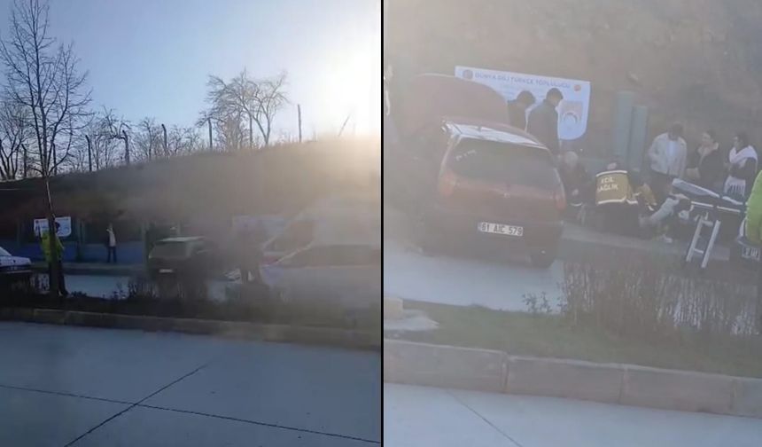 Kastamonu feci kaza: Otomobil kaldırıma çıktı, 1 yaralı