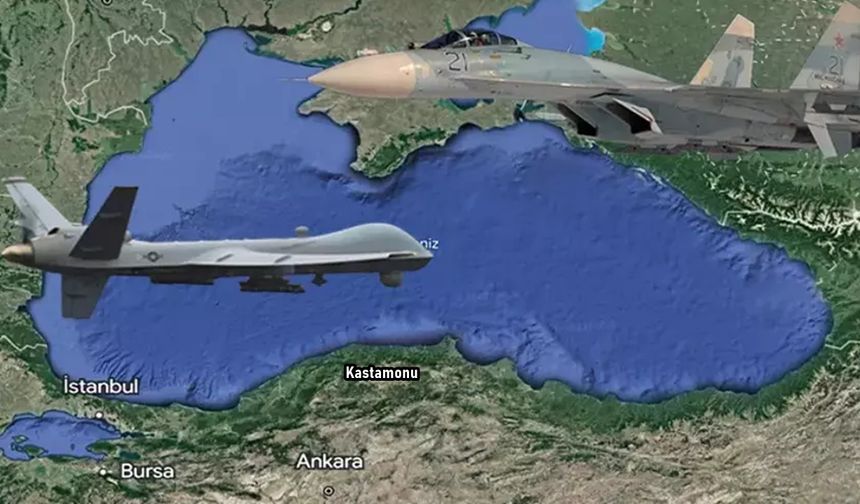 Düşürülen İHA, Kastamonu’nun kıyı şeridinden geçmiş!