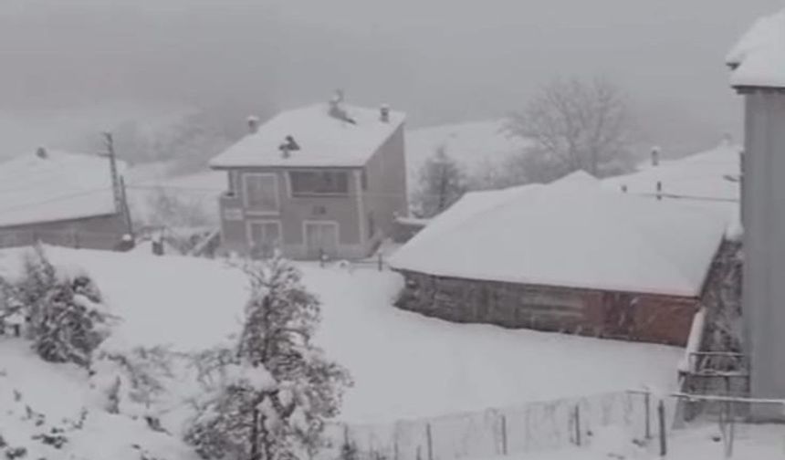 Kastamonu'nun ilçesinde kar etkisini artırdı! 36 köy yolu kapandı: Okullar 1 gün tatil edildi!