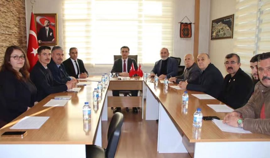 Kastamonu'nun ilçesinde mütevelli heyeti toplandı