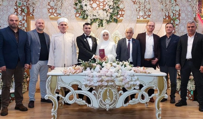 Nikahı Kastamonu Müftüsü kıydı, genç çift “evet” dedi