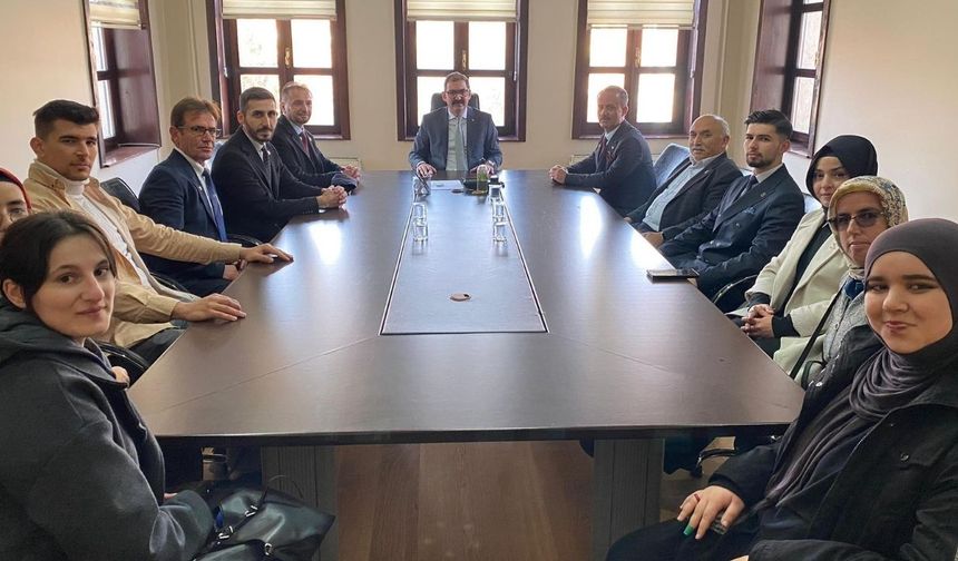 Yeniden Refah’tan Taşköprü Kaymakamlığına Ziyaret