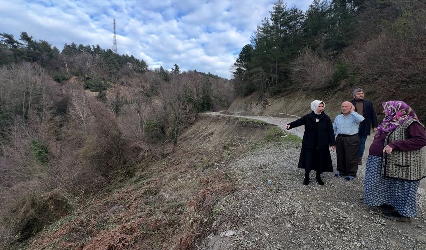 Kastamonu Sahil Yolu Kar Hasarına Karşı Güvenli Hale Getiriliyor "Yol Göçükleri Güvenli Hale Getirilecek"
