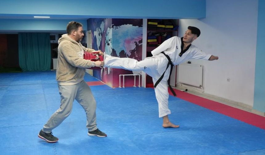 Kastamonulu sporcu kazada kollarını kaybetti: Engelleri aşan bir başarı hikâyesi