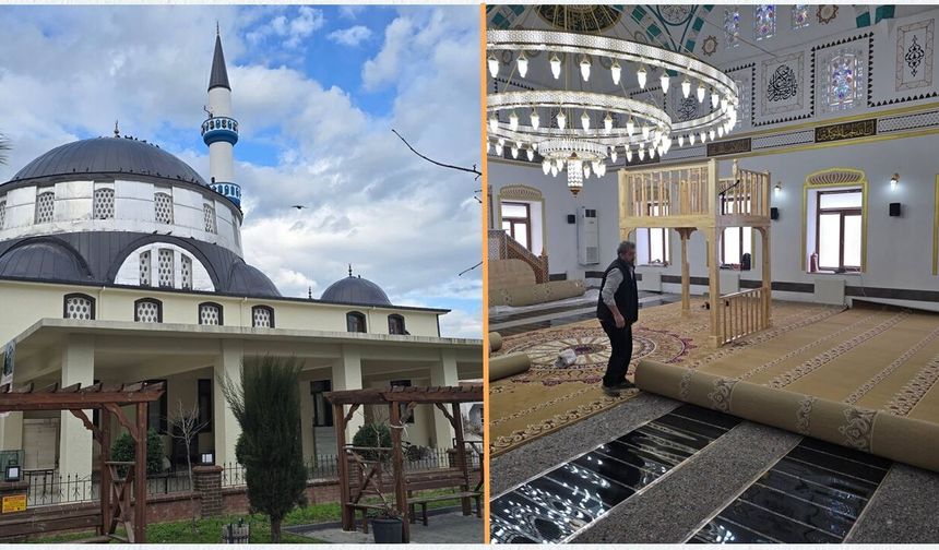 Kastamonu’da Yenilenen Cami İbadete Açılıyor