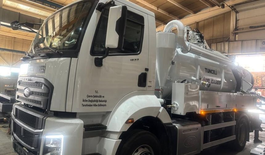 Kastamonu'nun ilçe belediyesine vidanjör desteği: Yatırım programına alındı