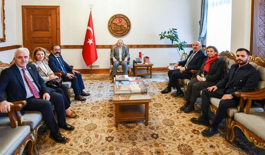 Genel Başkan Kastamonu’da: Vali Dallı'ya Ziyaret