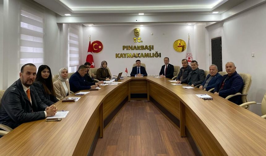 Pınarbaşı’nda sosyal yardımların rotası çizildi