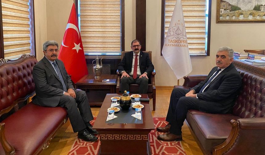 Taşköprü Kaymakamı Demirdağ’a Diyanet’ten üst düzey ziyaret