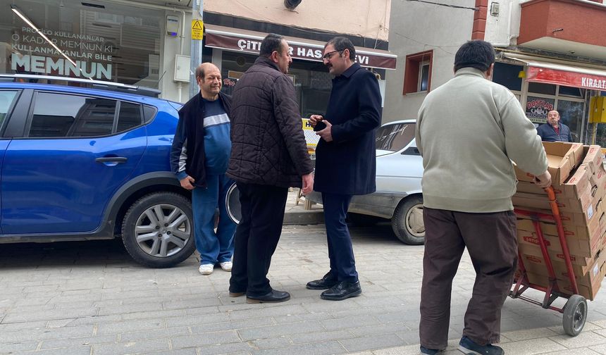 Taşköprü'de Esnaf Ziyareti: Kaymakam Demirdağ Sahada