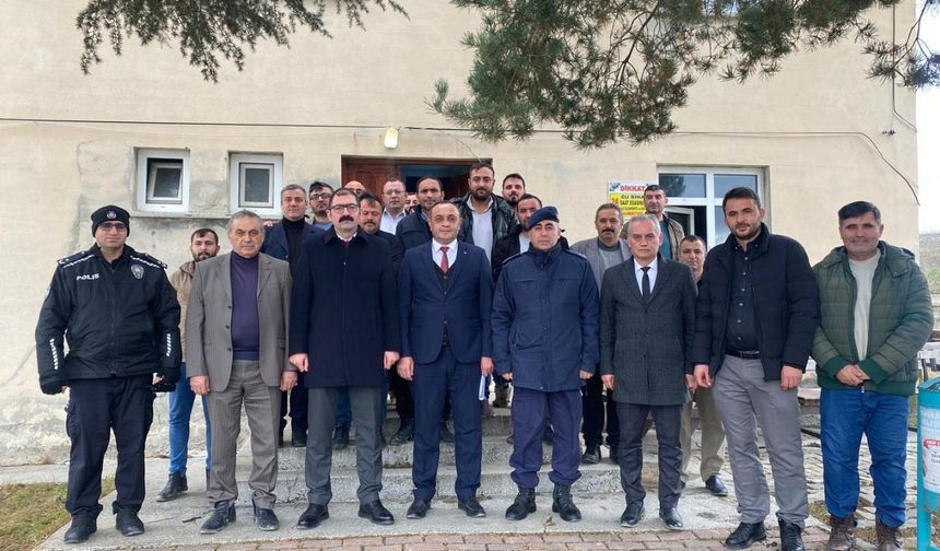 Taşköprü’de hizmete takdir: Genel Sekreter ve ekip taltif edildi