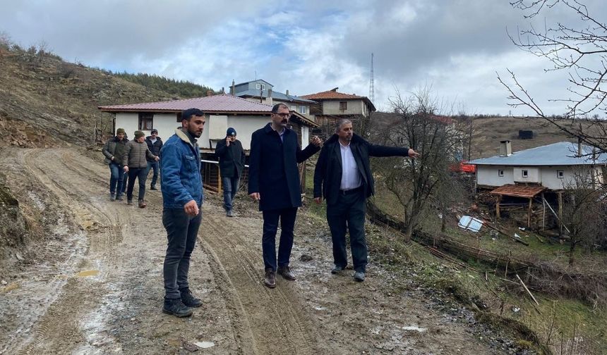 Taşköprü’de koordinasyon vurgusu: Kaymakam köyde inceleme yaptı