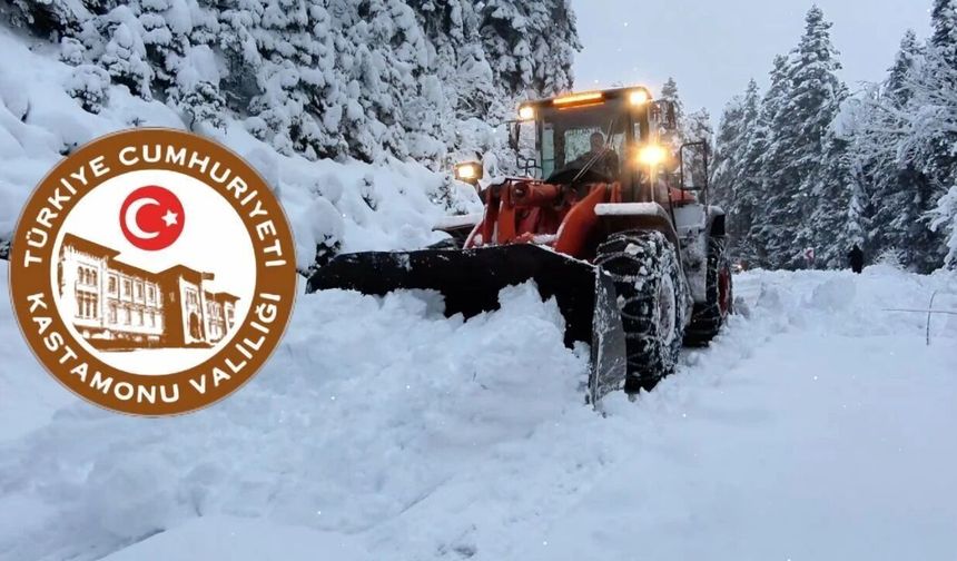 Valilik uyardı! Kastamonu'ya kar geliyor: Gece saatlerinde başlayacak!