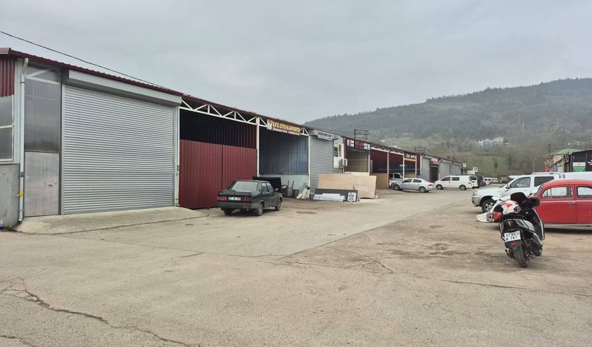 Cide sanayi sitesi’nde kriz derinleşiyor