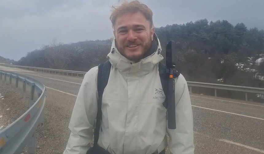 Japonya'ya ulaşmak için Almanya'dan yola çıkan gezgin Kastamonu'ya ulaştı