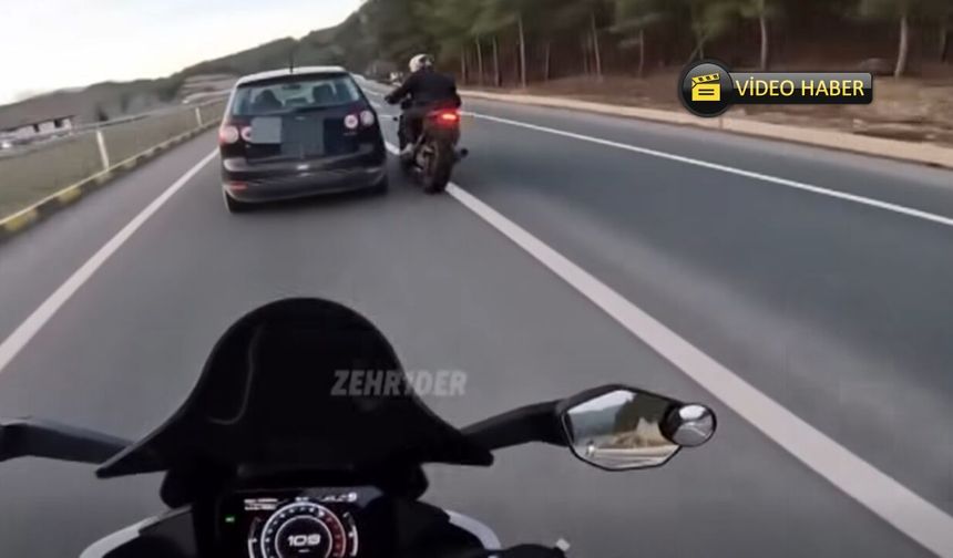 Karabük-Kastamonu yolunda tehlikeli anlar: Kırıp kaçtı!